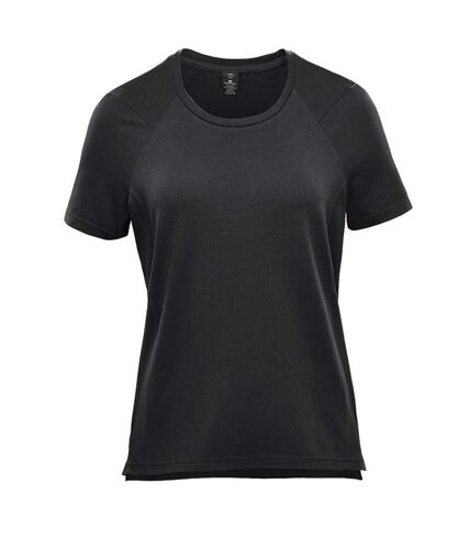 Stormtech Womens/Ladies Tundra Short-Sleeved T-Shirt (Black)
