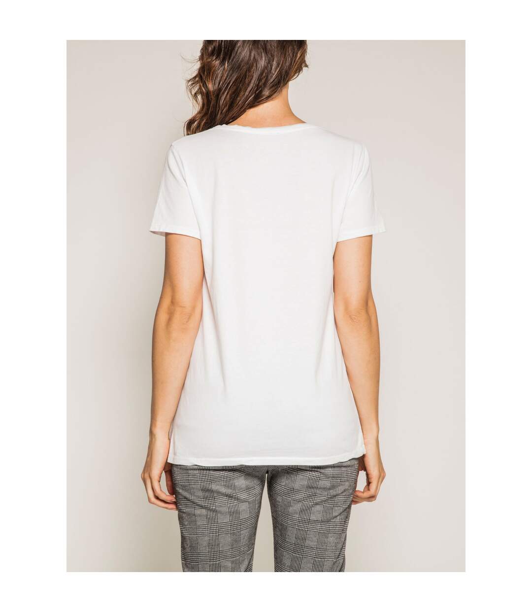T-shirt col rond message FRIZ - Dona X Lisa-2
