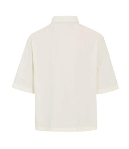 Chemise Manches Courtes Femme Vieux Blanc Timberland