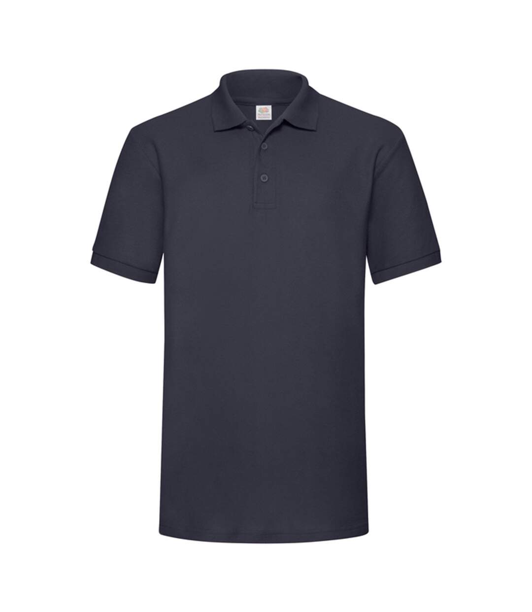 Polo Homme Bleu Marine Sombre Fruit Of The Loom-1