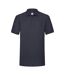 Polo Homme Bleu Marine Sombre Fruit Of The Loom-1