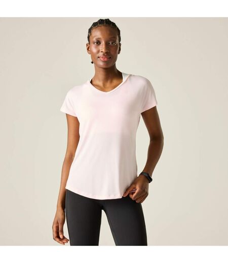 T-shirt Sport Vigilant Femme Rose Pâle Dare 2B