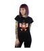 Disney T-shirt en coton Womens/Ladies Wreck It Ralph Happy Face (Noir) - UTBI44953-2