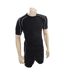 Ensemble t-shirt et short lyon adulte noir / blanc Precision-1