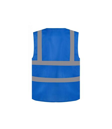 Gilet Haute Visibilité Cool Adulte Bleu Roi Yoko