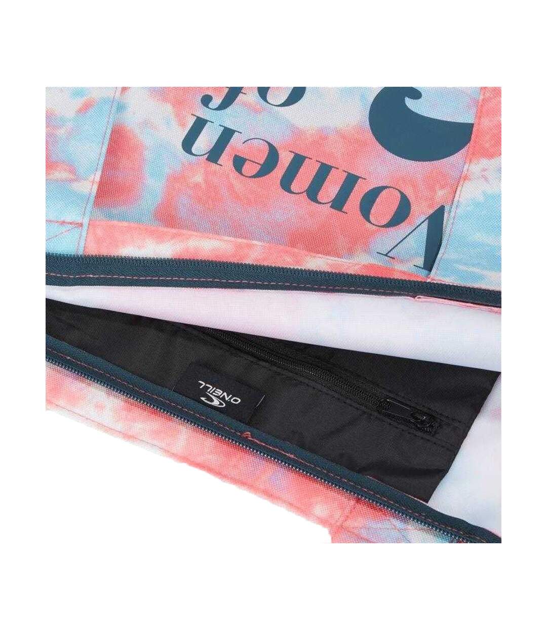 Tote Bag Motif/style Tie-dye Coastal Taille Unique Bleu Rose O´Neill-4