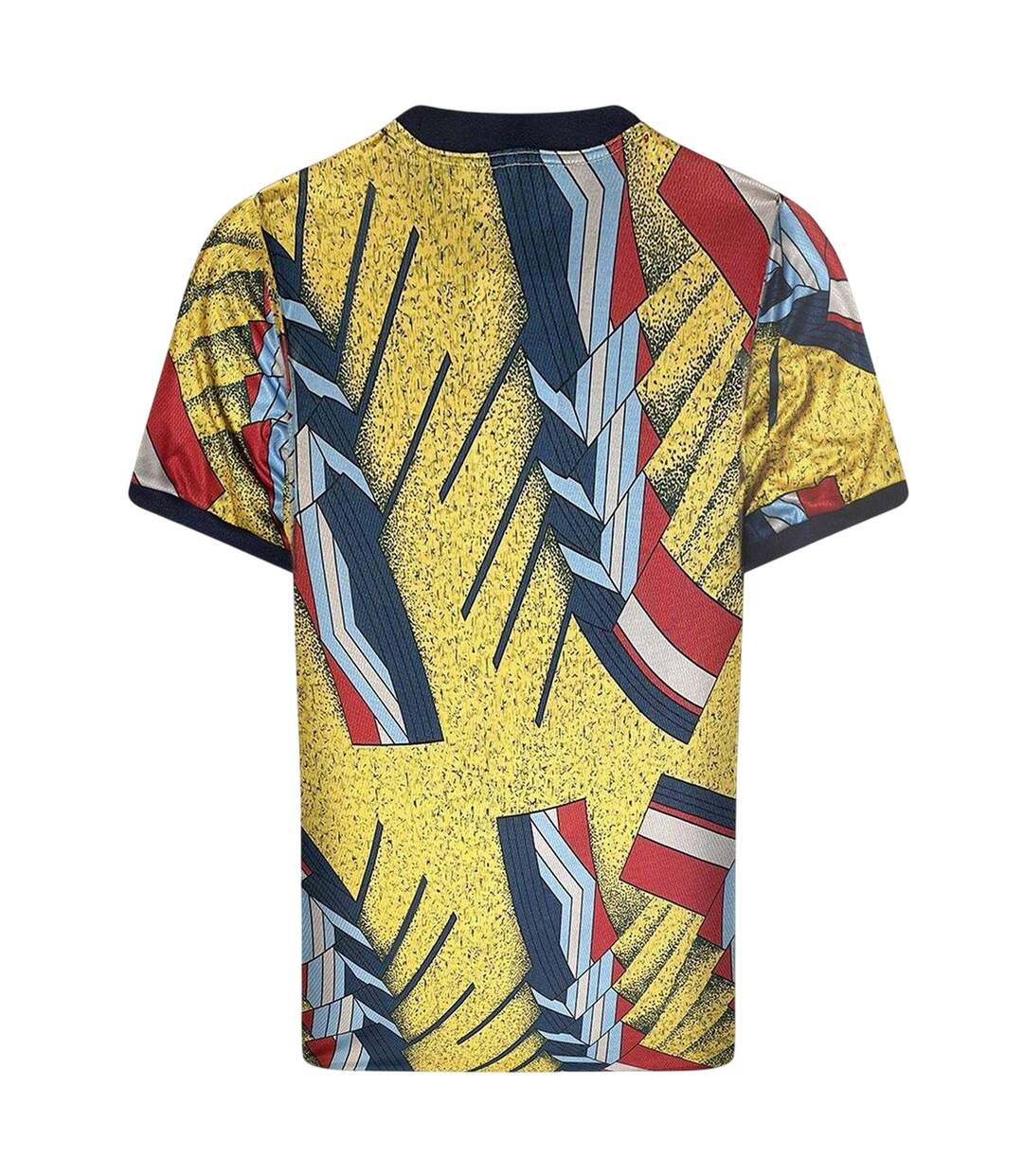 Maillot De Gardien De But Motif/style England Fa Homme Jaune Bleu Score Draw-2