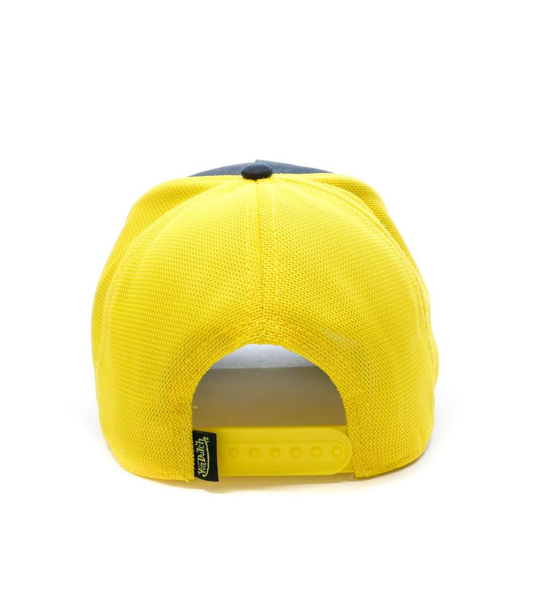 Casquette Jaune/Noire Homme Von Dutch Grafitti - Taille unique-3