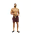 Mens Block Swim Shorts Cherry Urban Classics-1