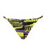 Womens/ladies Repeat Logo Side Tie Bikini Bottoms Black Puma-1