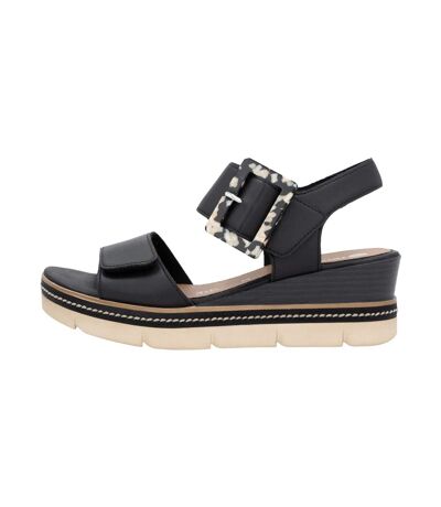 Sandales Compensé Cuir Remonte