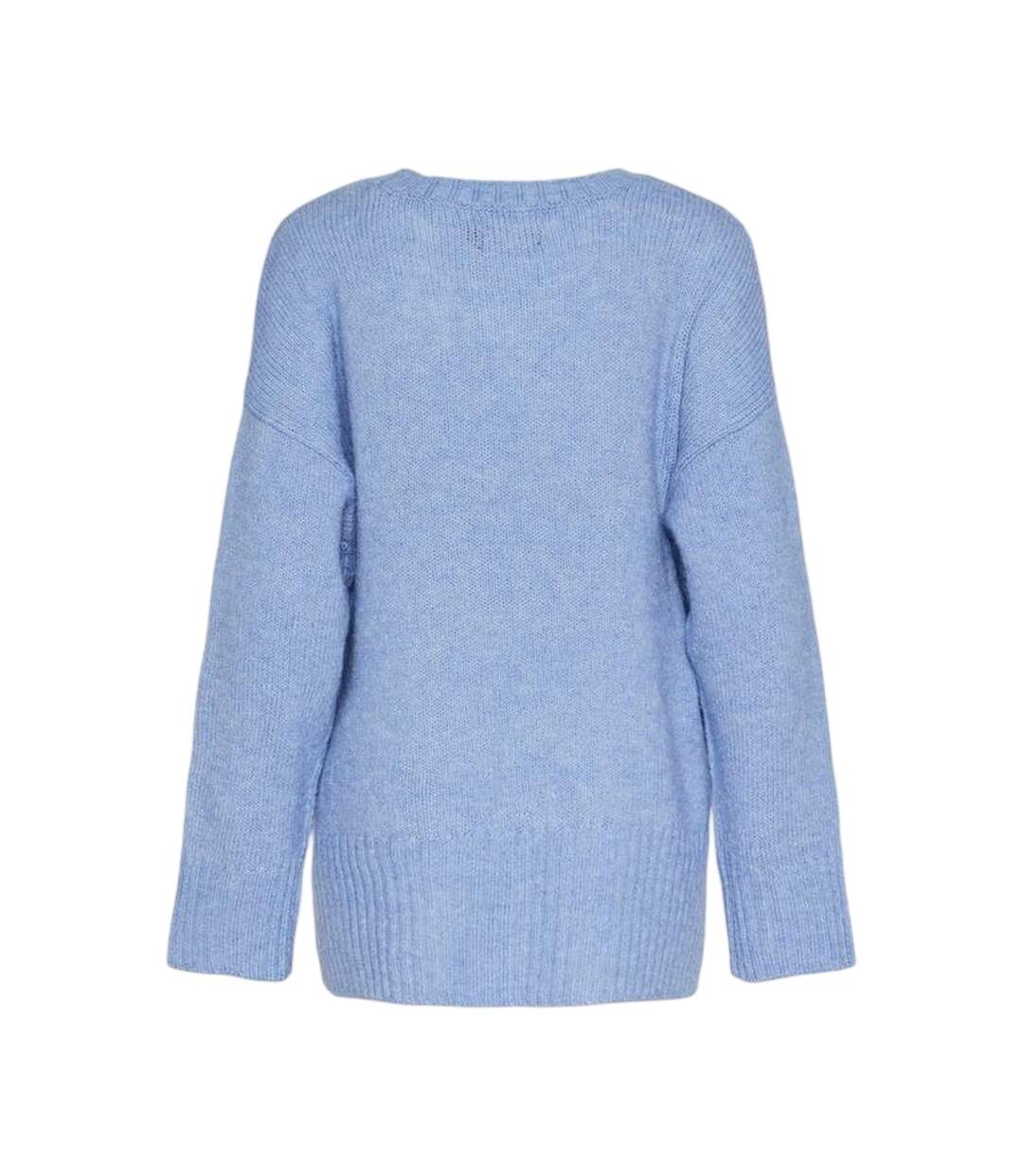 Pull Adulte Bleu Hortensia Pieces-2