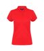 Henbury Womens/Ladies Coolplus® Fitted Polo Shirt (Red) - UTRW636