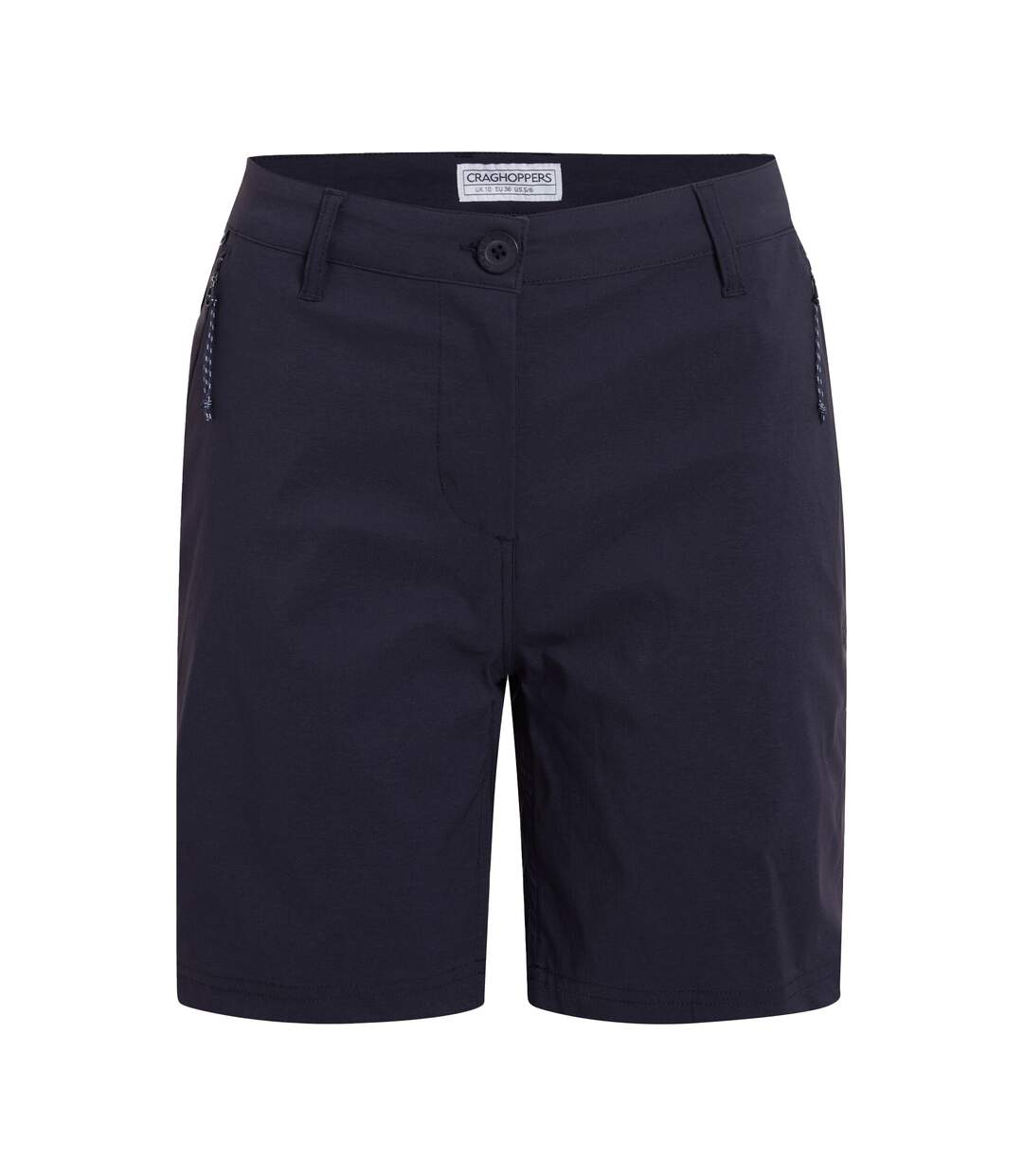 Womens/ladies Kiwi Pro Iii Casual Shorts Dark Navy Craghoppers-1