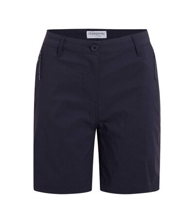 Womens/ladies Kiwi Pro Iii Casual Shorts Dark Navy Craghoppers