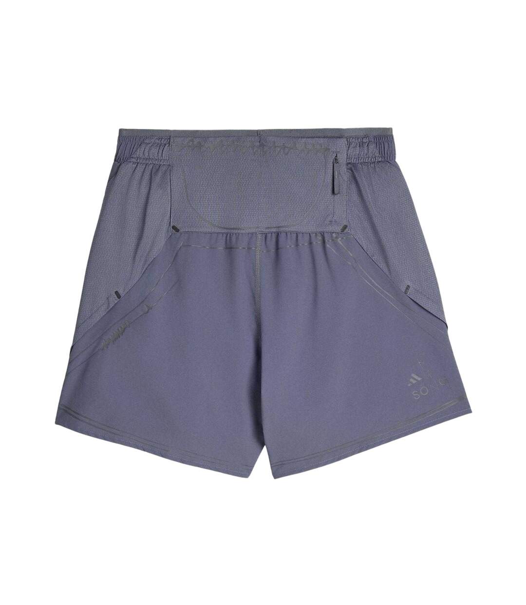 Mens Song For The Mute Reflective Reflective Regular Running Shorts Grey Adidas-3