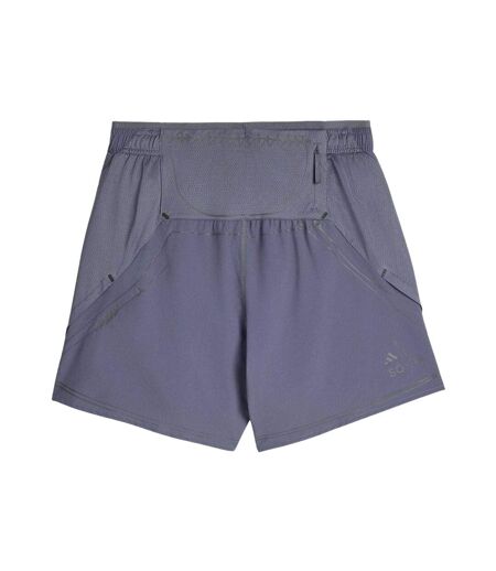 Mens Song For The Mute Reflective Reflective Regular Running Shorts Grey Adidas