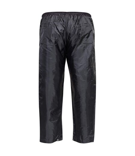Mens d555 elba packaway kingsize over trousers black Duke