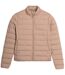 Doudoune Matelassée Wss25tdjaf533 Femme Beige 4F-2