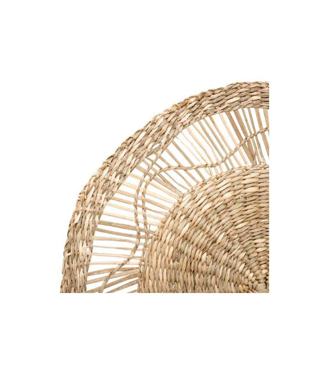 Décoration Murale Ronde Seagrass 38cm Naturel-5