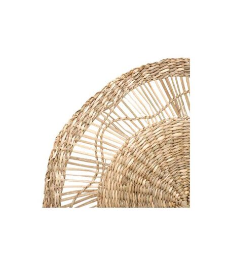 Décoration Murale Ronde Seagrass 38cm Naturel