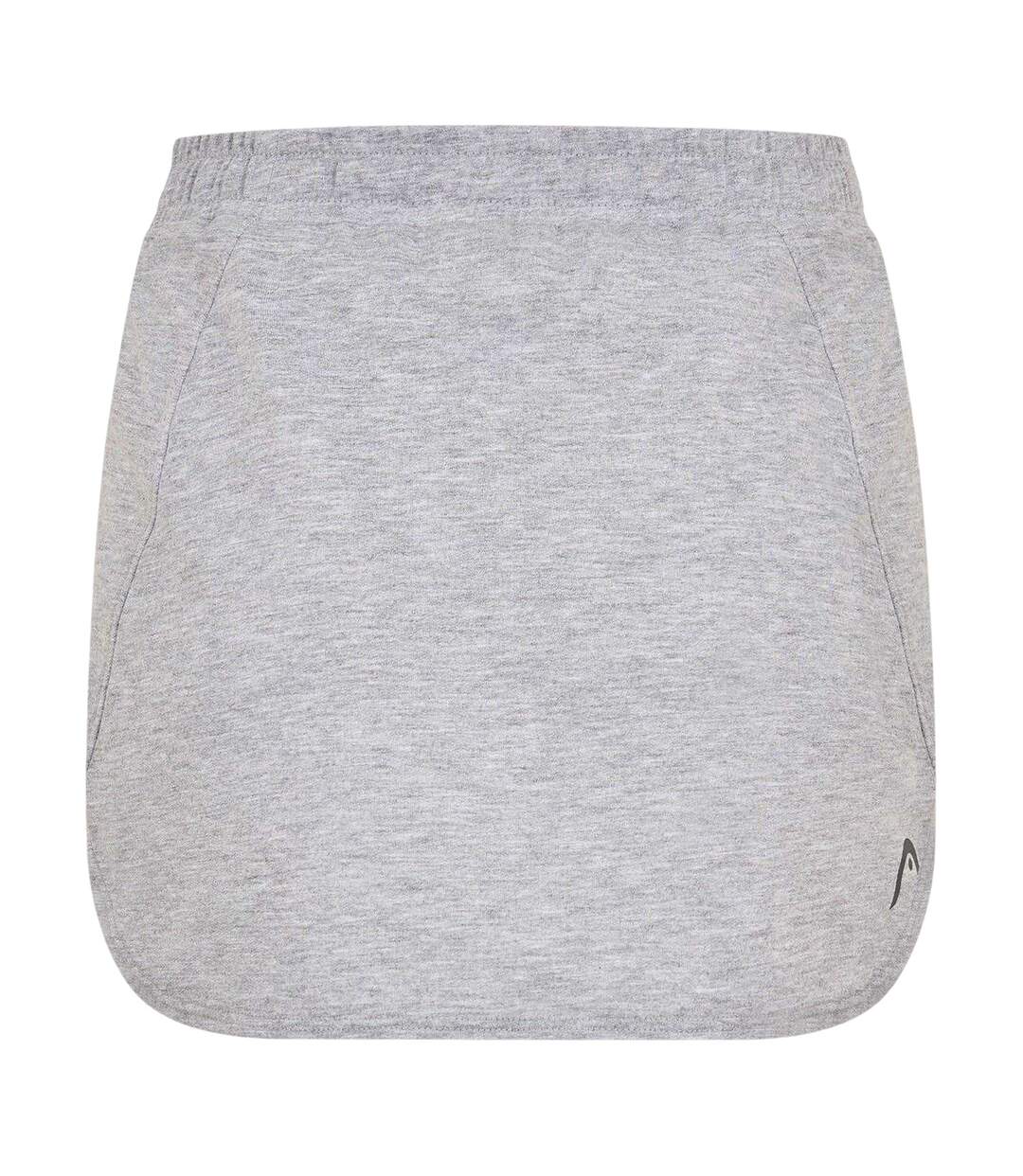 Mini Jupe Transitin Femme Gris Head-2