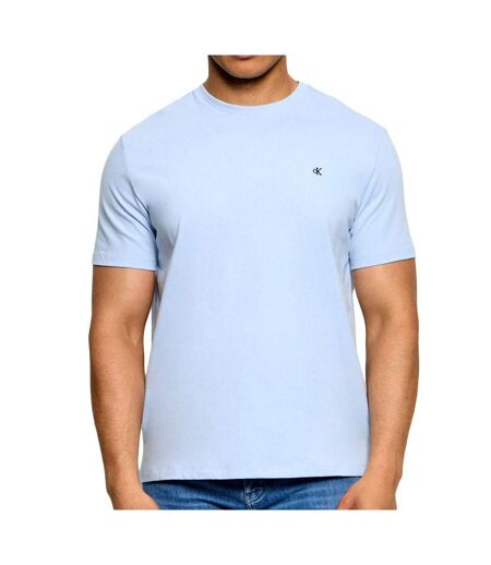 T-Shirt bleu clair homme calvin klein jeans classic monogram