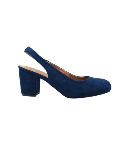 Chaussures Larges edith femme bleu marine Where´s That From