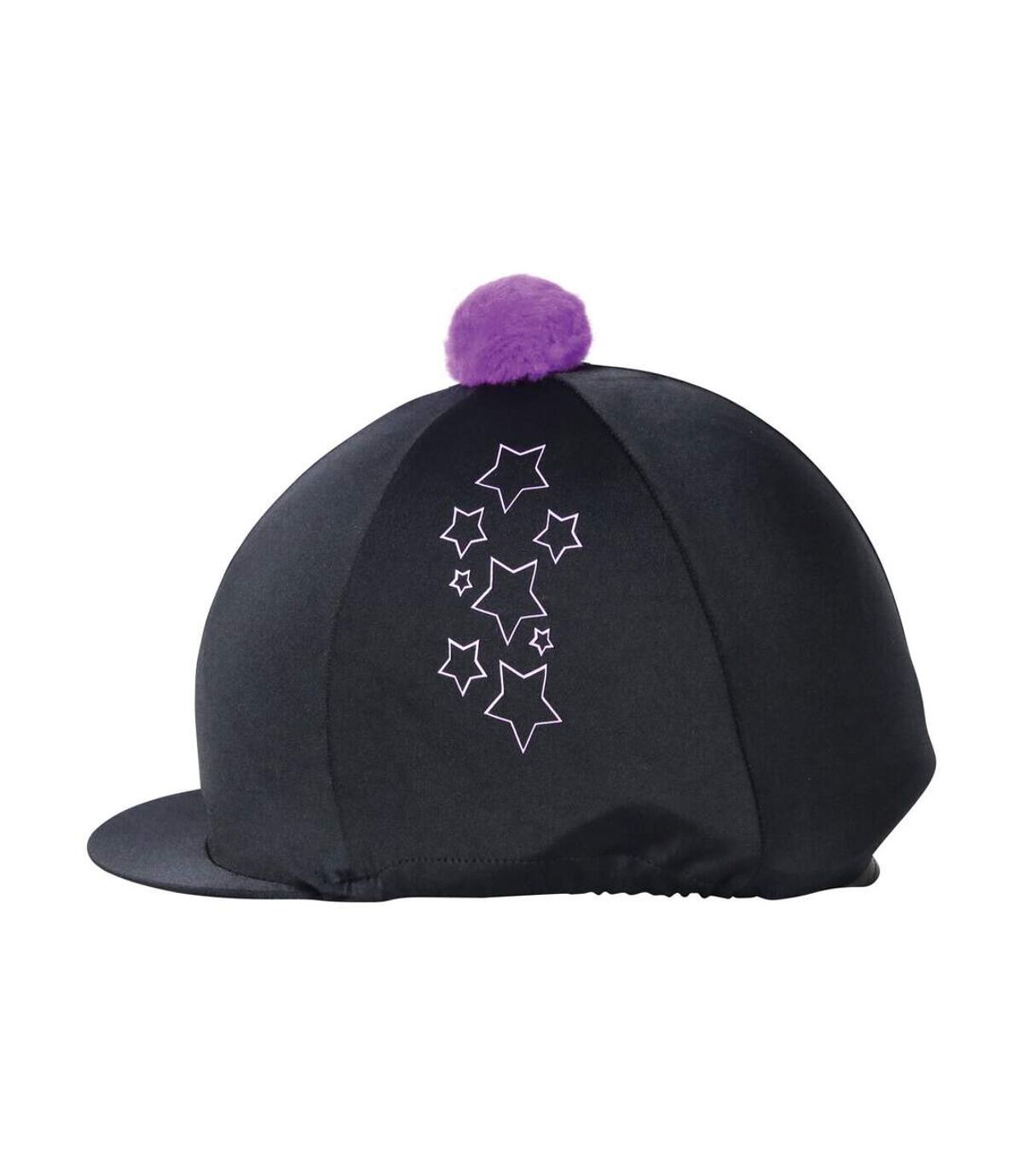 HyFASHION Housse pour chapeau Stella (Noir/Pourpre/Lilas) - UTBZ4138