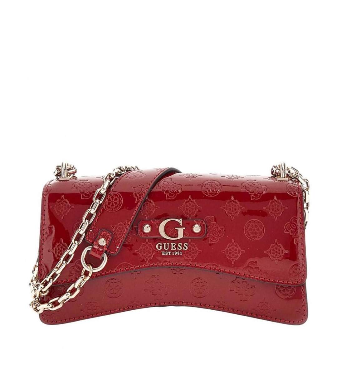 Sac à Bandoulière Rouge Femme Guess Gerty - Taille unique-1