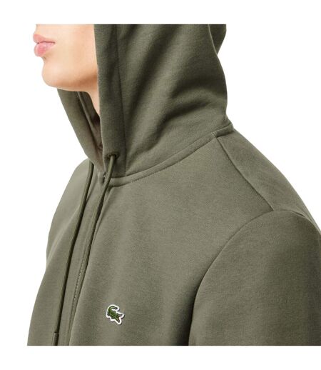Veste À Capuche Homme Vert Lacoste