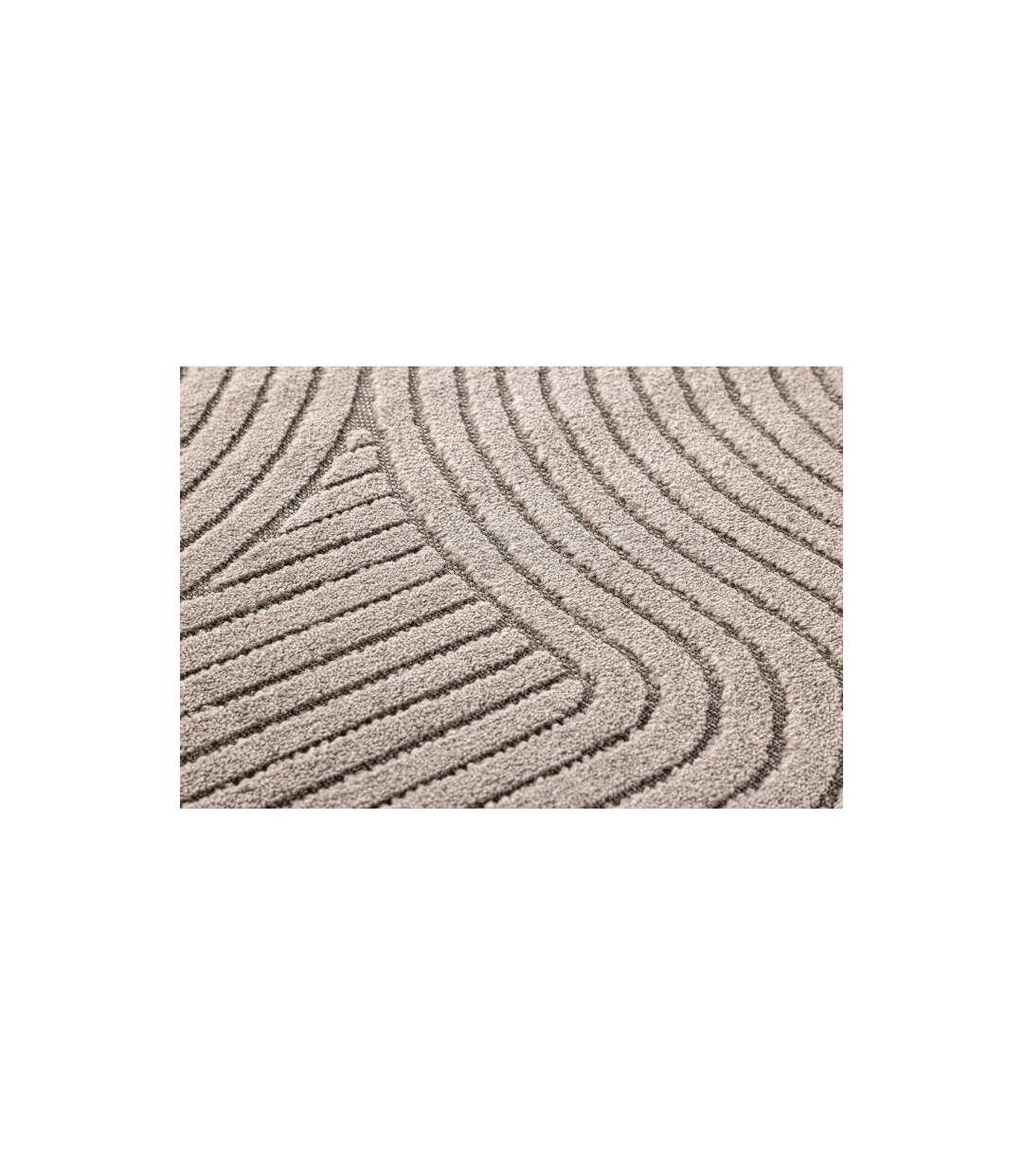 Tapis Déco Vince Solar 240x340cm Marron-3