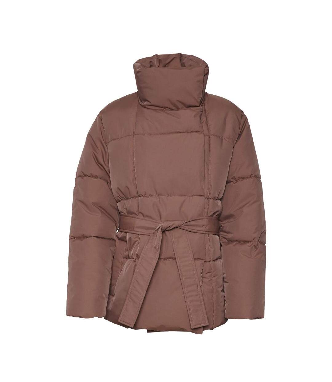 Doudoune marron femme vero moda mashley-2