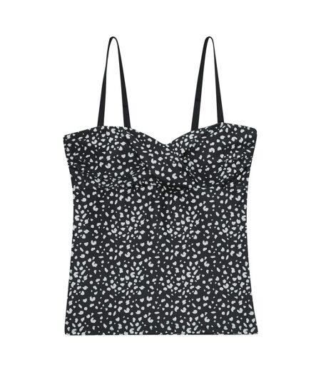 Haut De Tankini Aceana Femme Noir Blanc Regatta