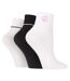 6 Pair Ladies Turn Over Lounge Socks-3