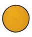 Tapis Rond en Coton Bord 120cm Moutarde & Noir-1