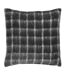 Yard Yarrow Faux Mohair Checked Throw Pillow Cover (Storm Grey) (45cm x 45cm) - UTRV3230
