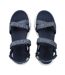 Womens/ladies Strappy 3 Touch Fastening Strap Sandals Navy Slazenger-2
