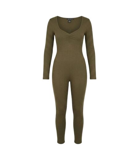 Combinaison Femme Vert Kaki Missy Empire