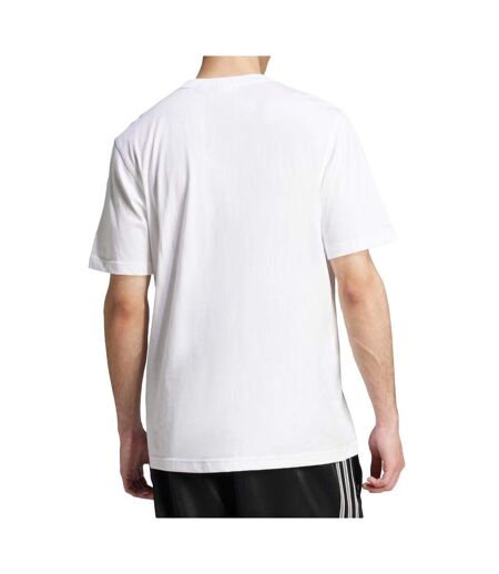 T-Shirt blanc homme adidas trefoils  ji8544