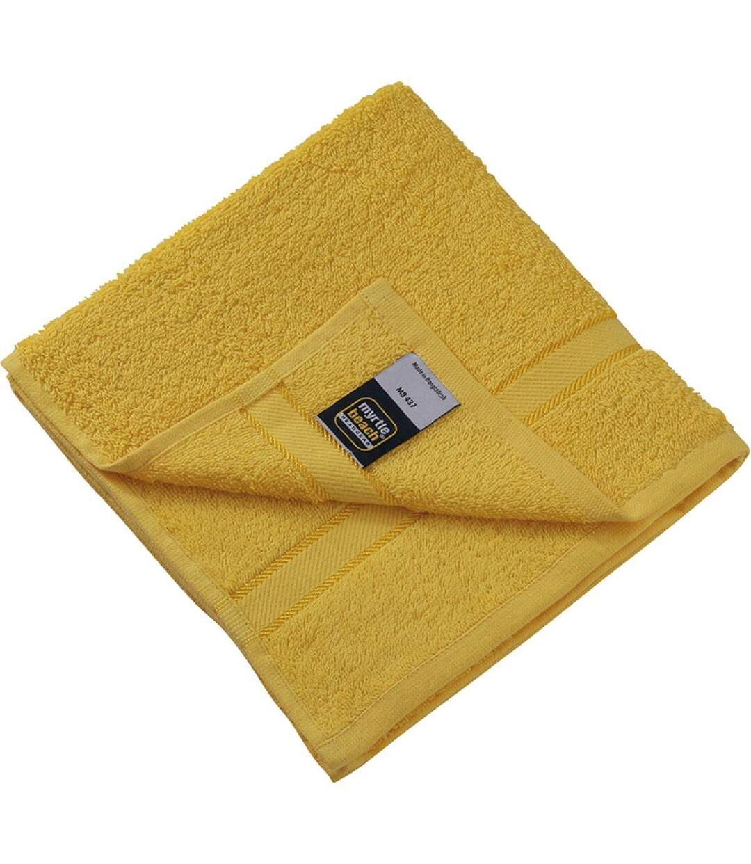 Serviette de toilette - éponge - MB437 - jaune-1