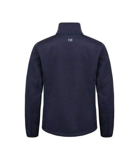 Mens Oak Harbor Water Resistant Soft Shell Jacket Dark Navy Cutter & Buck