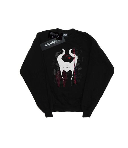 Disney Sweat Femme/Les femmes Maleficent Mistress Of Evil Growing Wild Horns Collage (Noir) - UTBI26463
