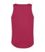 Mens vest top hot pink AWDis Cool