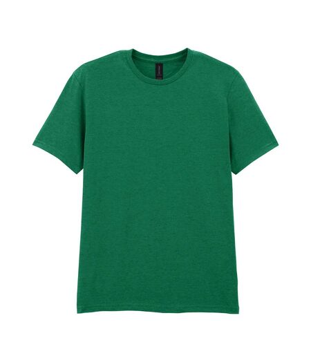 Mens Soft Style Ringspun T Shirt Kelly Green Gildan