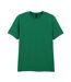 Mens Soft Style Ringspun T Shirt Kelly Green Gildan-1