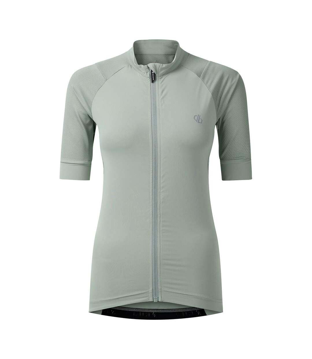 Womens/ladies Lightning Short-sleeved Cycling Jacket Glacier Green Dare 2B-2