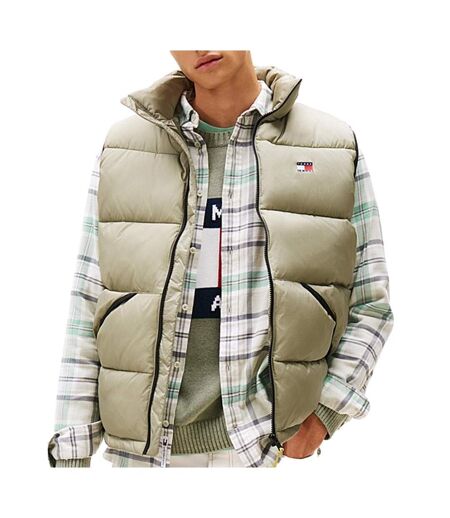 Doudoune sans manches verte homme tommy hilfiger dm0dm22069