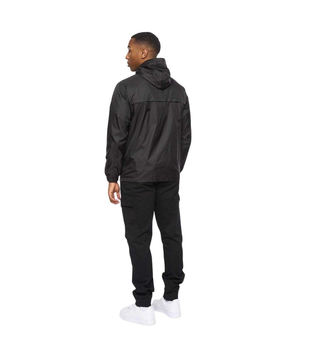 Veste Motif/style Logo Homme Noir Crosshatch-3