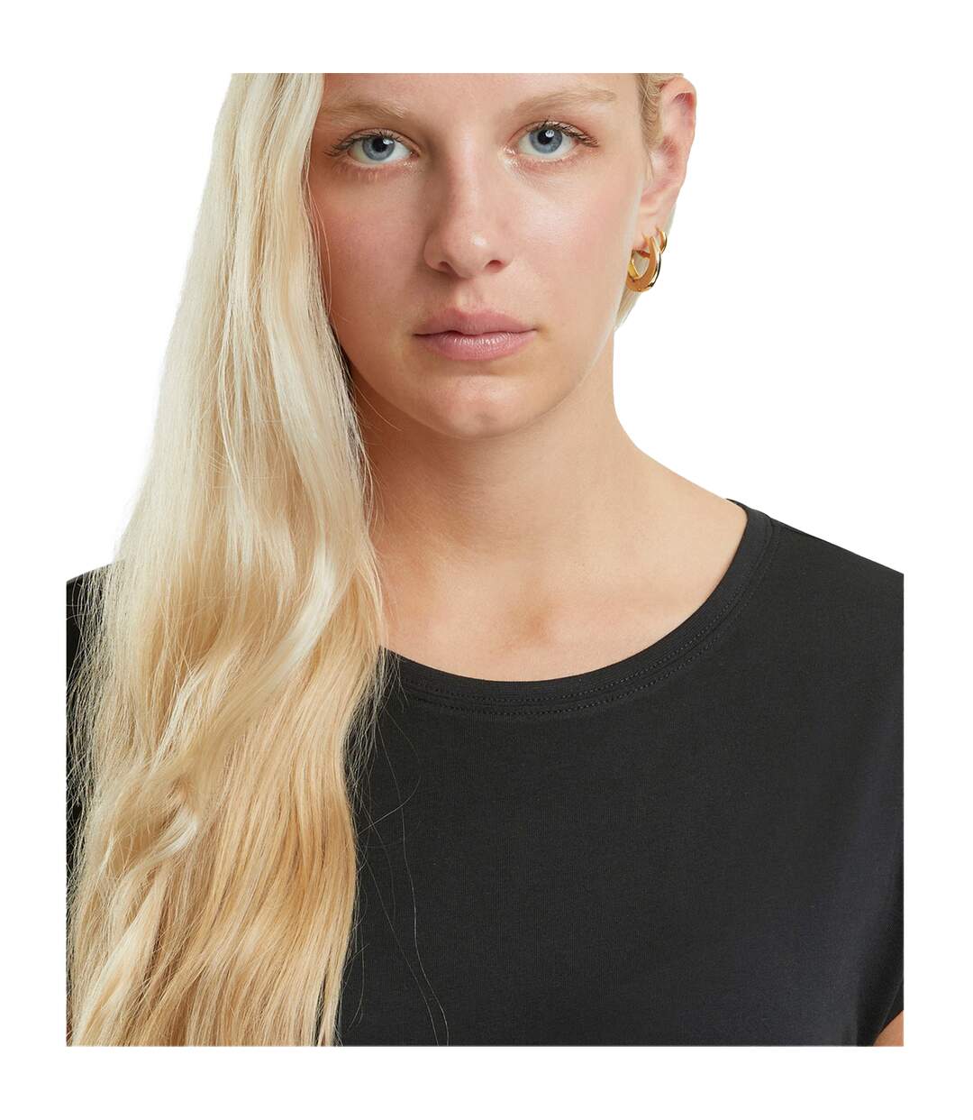 T-shirt Femme Bleu Marine New Morning Studios-2